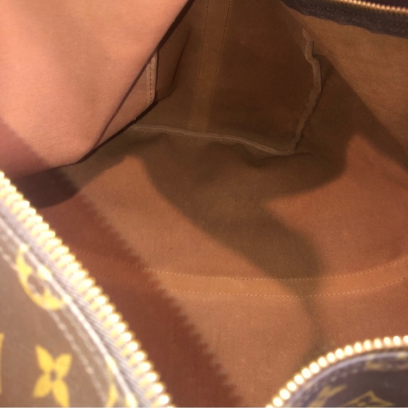 Vintage LOUIS VUITTON Monogram Bandolier Boston Weekend Duffle Tote Bag LV55 - Picture 13 of 17